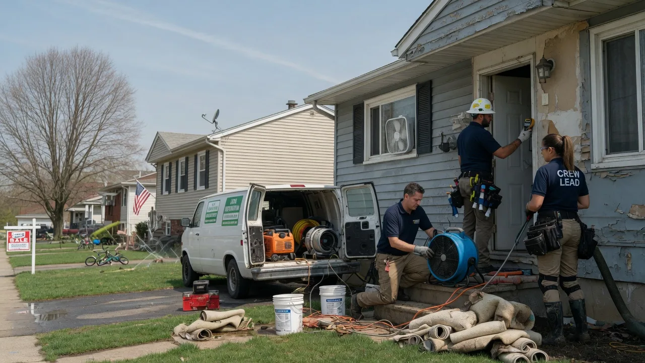Flood Cleanup in Orleans, VT near me