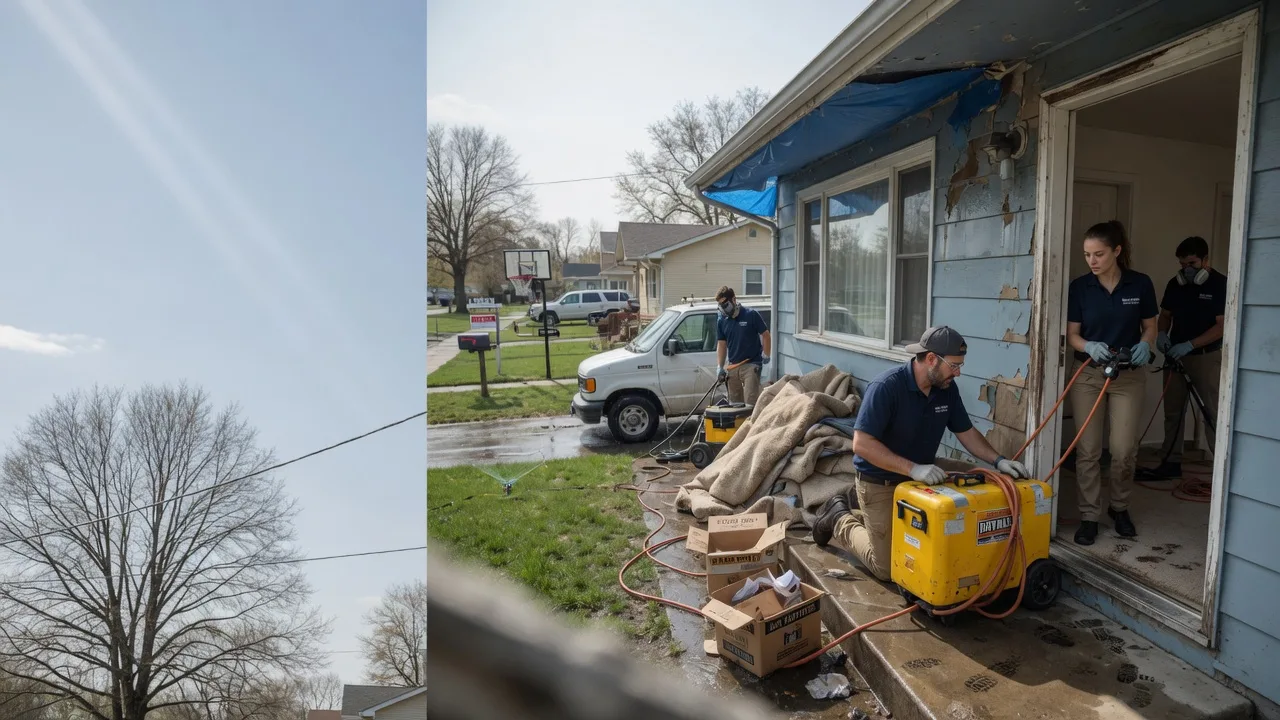 Basement Flood Cleanup in Orleans, VT near me